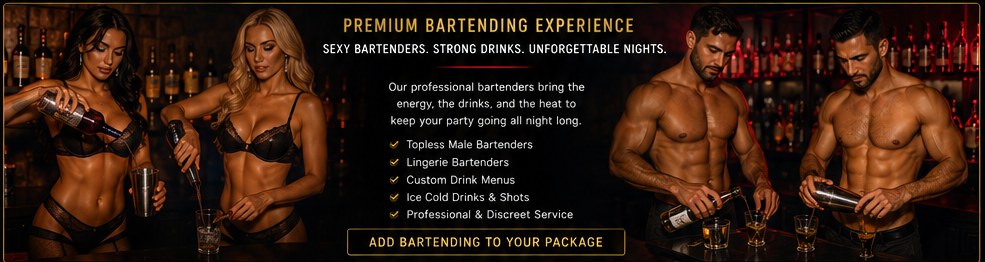 Premium adult event bartenders