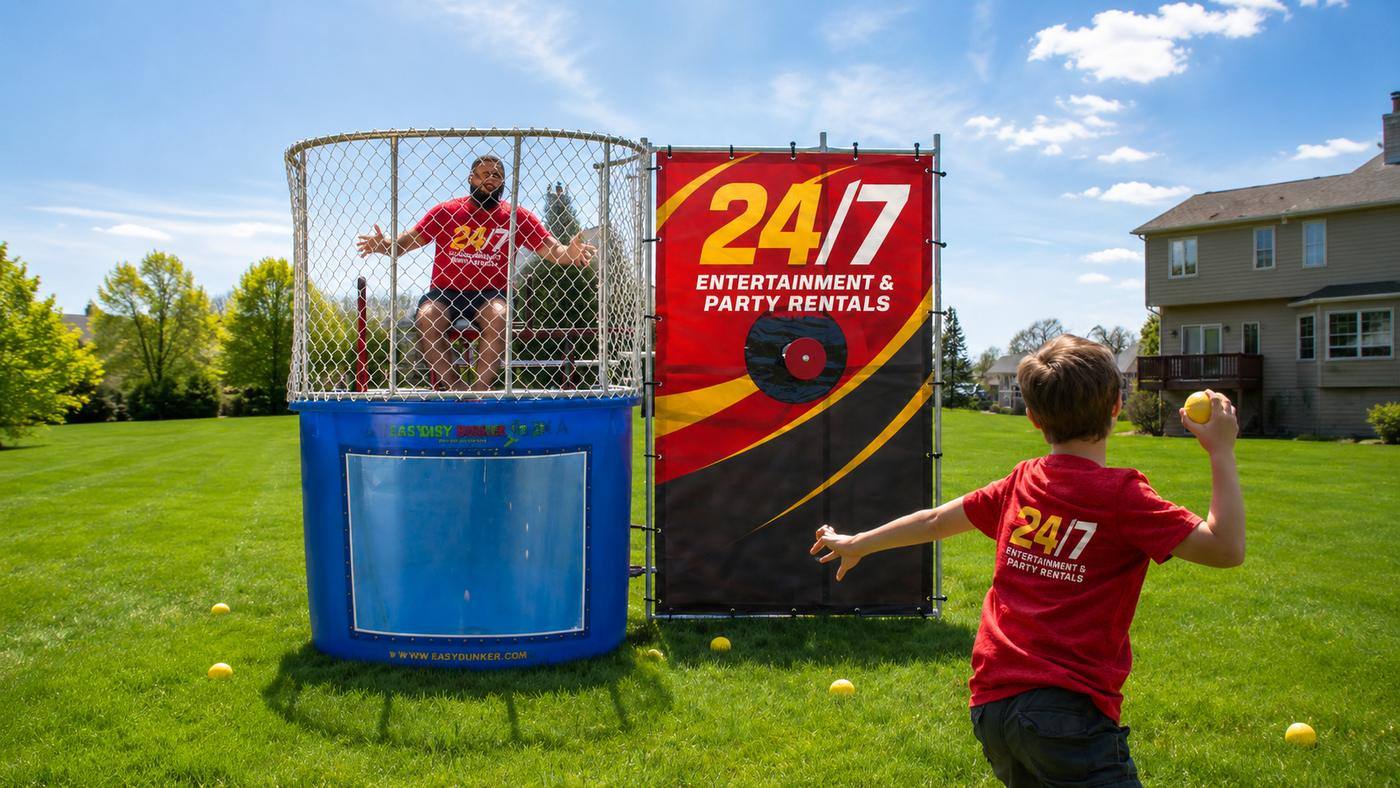 Dunk tank rental