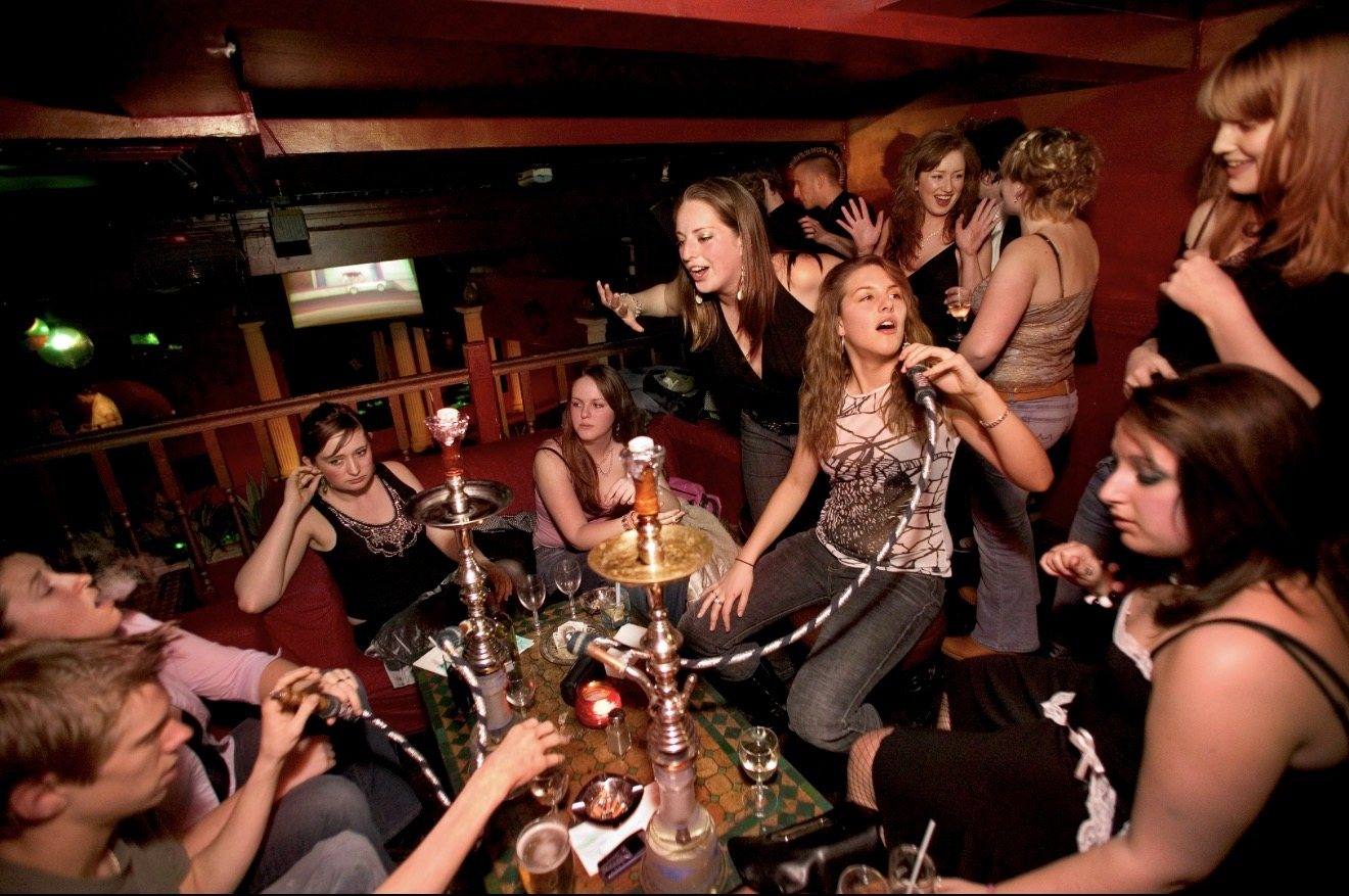 Hookah lounge party