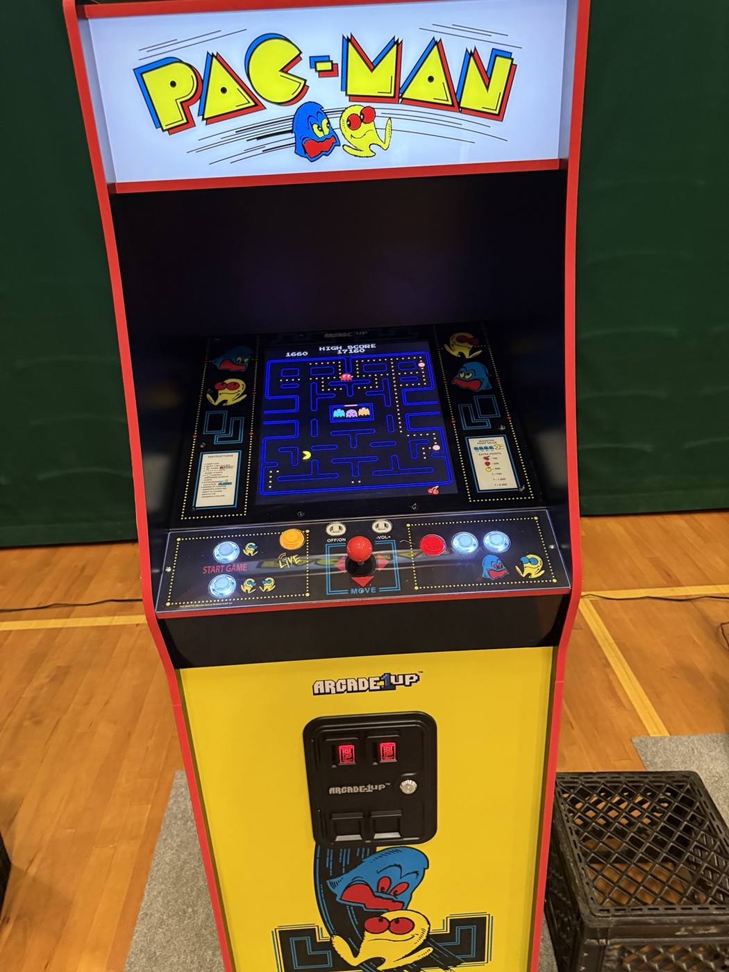 Pac-Man arcade cabinet