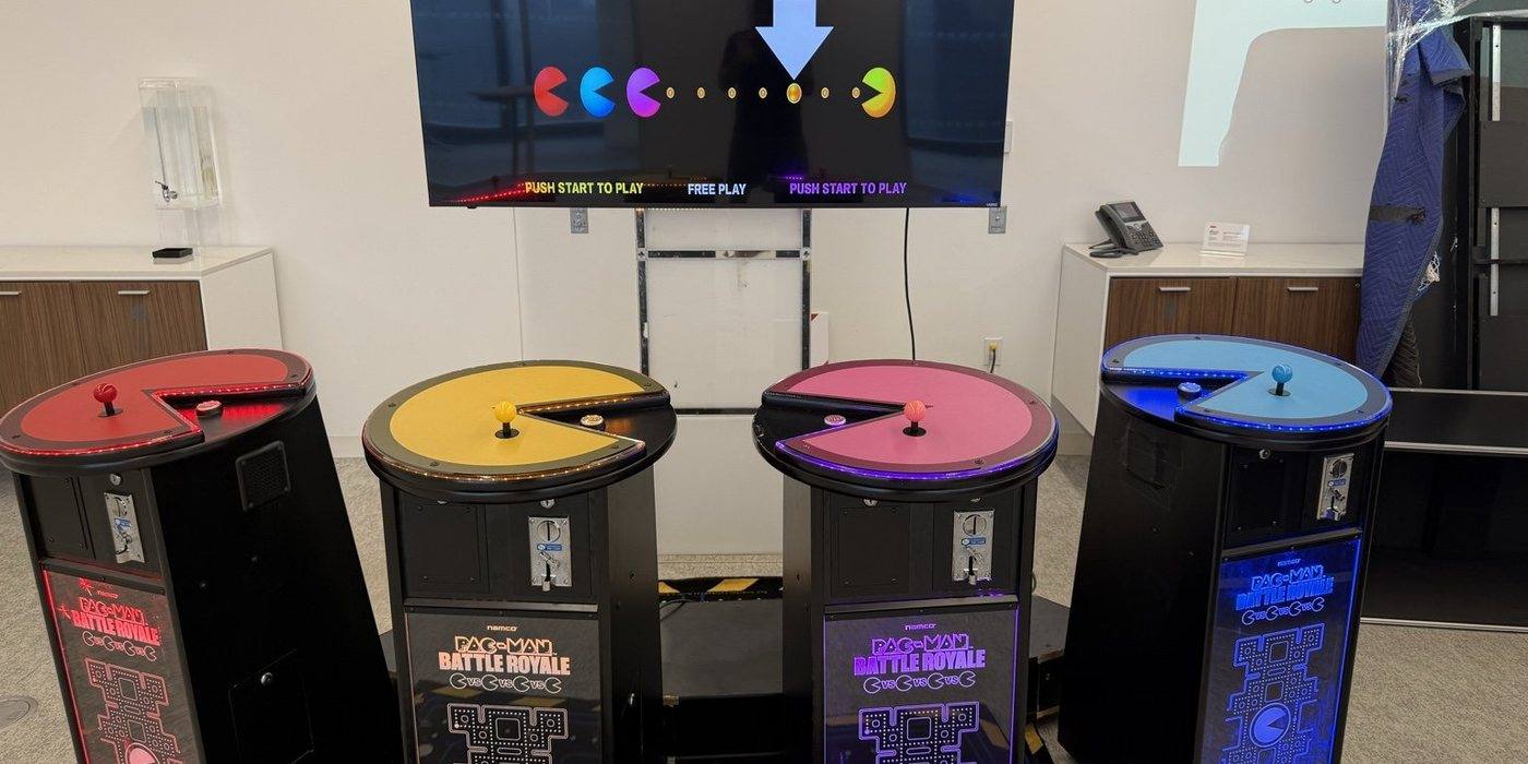 Arcade rental setup